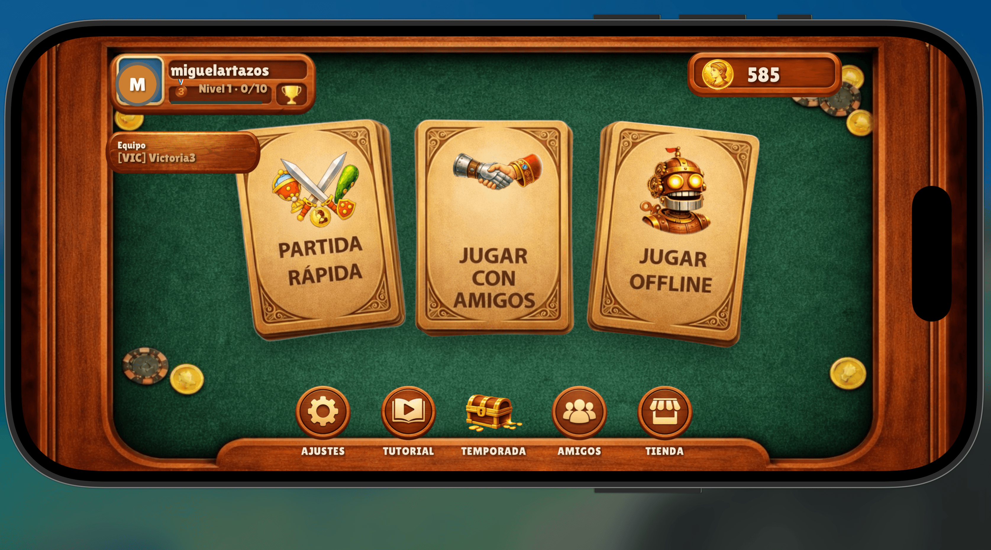 Elige tu Modo de Juego